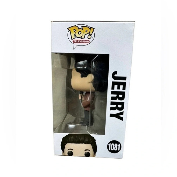Funko Pop TV “Jerry” Seinfeld with Microphone-NIB (Stand-up) - Picture 3 of 6
